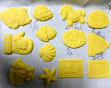 Wooden Cookie Mold - Santa Claus