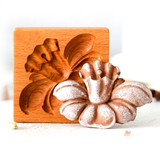 Wooden Cookie Mold - Narcissus