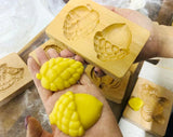 Wooden Cookie Mold - Narcissus