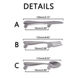 Fork, Spoon and Knife Drawer Handles, Kitchen Cupboard Pulls/Handles, Cabinet Handles