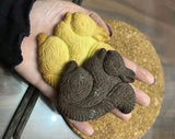 Wooden Cookie Mold - Santa Claus