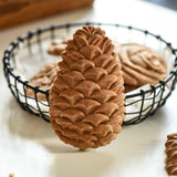 Wooden Cookie Mold -  Pine Cone