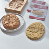 Wooden Cookie Mold -  Titmouse