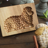 Wooden Cookie Mold -  Sheep