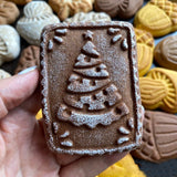 Wooden Cookie Mold -  Christmas Tree