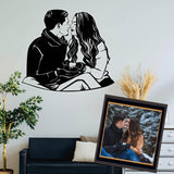 Cutomized Wood Portrait, Anniversary Gift Idea