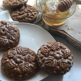 Wooden Cookie Mold - Raspberry
