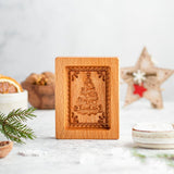 Wooden Cookie Mold -  Christmas Tree