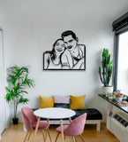 Cutomized Wood Portrait, Anniversary Gift Idea - ETURG