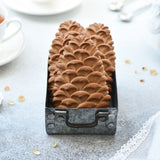 Wooden Cookie Mold -  Pine Cone