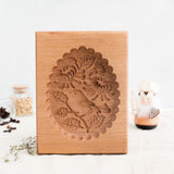 Wooden Cookie Mold -  Titmouse