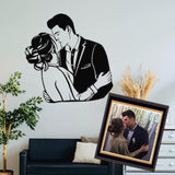 Hand Draw Wooden Portrait, Unique Gift