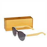 Polarized Bamboo lightweight Wood Vintage Sunglasses Men Women Eyewear - PonderMall-Hot Sale, Wholesale, On Sale, all presented by PonderMall