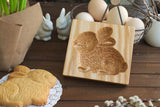 Wooden Cookie Mold -  Fluffy Rabbit