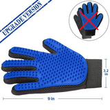 Pet Grooming Glove -Efficient Pet Hair Remover Mitt - Enhanced Five Finger Design - PonderMall-Hot Sale, Wholesale, On Sale, all presented by PonderMall