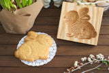 Wooden Cookie Mold -  Fluffy Rabbit