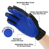Pet Grooming Glove -Efficient Pet Hair Remover Mitt - Enhanced Five Finger Design - PonderMall-Hot Sale, Wholesale, On Sale, all presented by PonderMall