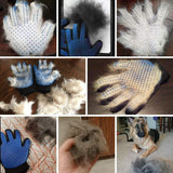 Pet Grooming Glove -Efficient Pet Hair Remover Mitt - Enhanced Five Finger Design - PonderMall-Hot Sale, Wholesale, On Sale, all presented by PonderMall