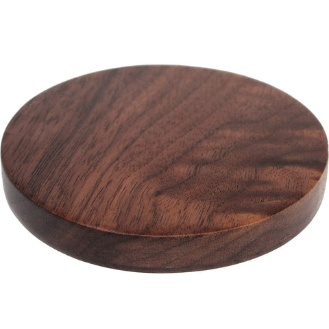 Qi Wireless Charger - Walnut Wood Wireless Charge Pad for Qi - PonderMall-Hot Sale, Wholesale, On Sale, all presented by PonderMall