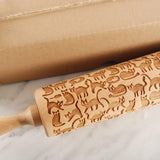 Cat Actions - Embossing Rolling Pin