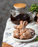 Wooden Cookie Mold -  Bunny