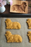 Wooden Cookie Mold -  Sheep