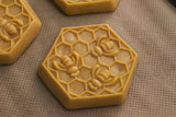 Wooden Cookie Mold -  Honeycomb