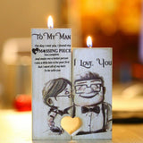 Wood Candle Holders Christmas Eve Gift, Gift for beloved - PonderMall-Hot Sale, Wholesale, On Sale, all presented by PonderMall
