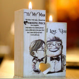 Wood Candle Holders Christmas Eve Gift, Gift for beloved - PonderMall-Hot Sale, Wholesale, On Sale, all presented by PonderMall